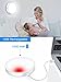 WILLED Dimmable Touch Light Buit-in 1000mAh Large Battery Rechargeable LED Tap Lights | Magnet Stick on Closet Portable Puck Night for Cabinet, Wardrobe, Counter, Kitchen, Bedroom