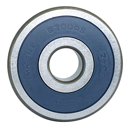 2Pack Timken 6300-2Rs Double Rubber Seal Bearings 10X35X11Mm, Pre-Lubricated And Stable Performance And Cost Effective, Deep Groove Ball Bearings. #TOP1