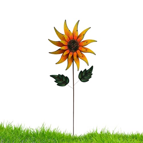Piquets décoratifs de moulin à vent résistant pour valoriser les espaces verts