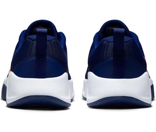 Nike MC Trainer 3 Men's Workout Shoes (FQ1831-400, Blue Void/White/Game Royal/Safety Orange)3