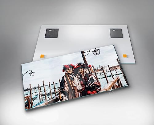 Verre coloré durable 120x60cm pour tableau mural moderne