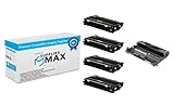 SuppliesMAX Compatible Replacement for Brother DCP-7010/DCP-7025/HL-2030/HL-2070/MFC-7220/MFC-7420/MFC-7820 Drum/Toner Value Combo Pack (1-Drum Unit/4-Toners) (DR-2000_1PK/TN-2000_4PK)