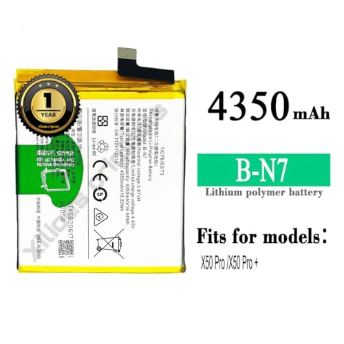 Image of B-N7 Battery for Vivo X50 Pro Plus Battery with 1 Year Warranty** (V37)