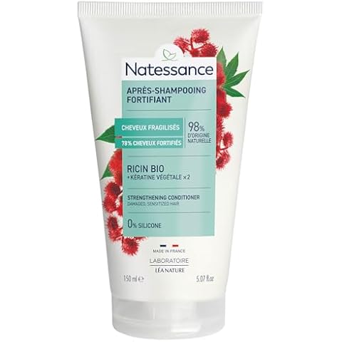 Natessance - Après-shampooing Ricin & Kératine Cover