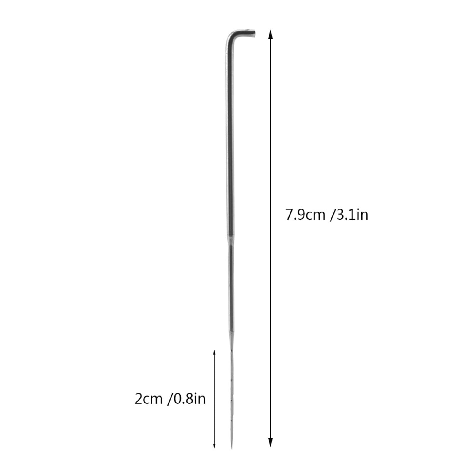 Lybunair 100Pcs Handcraft Wool Felting Needle Kit, Handmade Tool Accessories Set (Fine Needle)