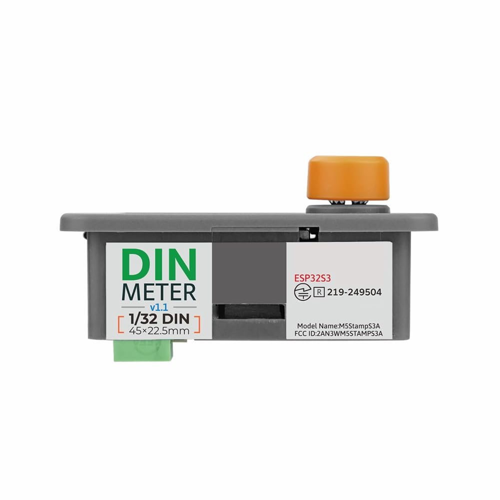 Scheda di Sviluppo DIN Meter v1.1 con Montaggio DIN 1/32 e RTC