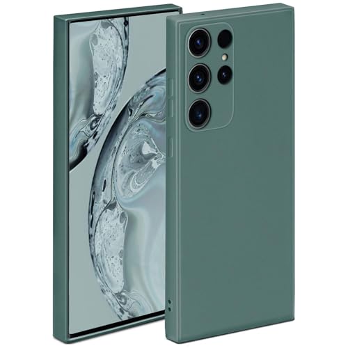Coque silicone Samsung S23 Ultra avec protège caméra et écran surélevé