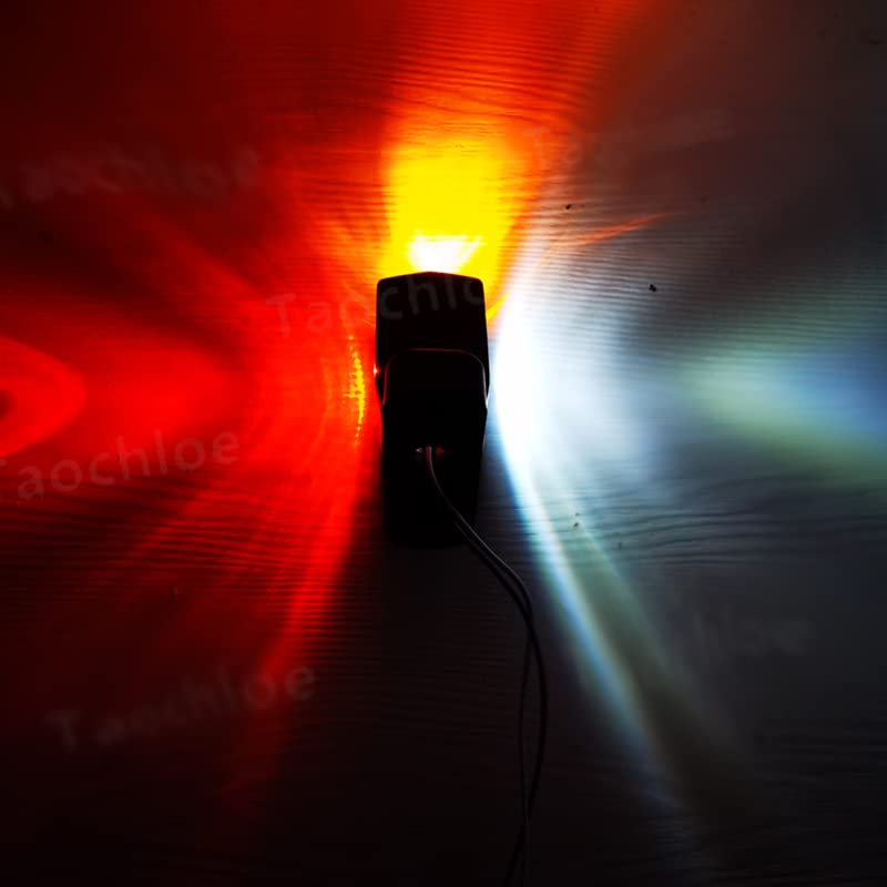 10-30 V Truck per Camion per Automobili Caravan Furgone 3 Faccia Rossa Ambra Rosso 4 Marcatore A LED Light Contorno Lampexternal Lampexternal 24V,Single