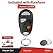 KeylessOption Keyless Entry Remote Control Car Key Clicker Fob Replacement for NHVBU43, Nissan Maxima I30