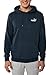 Produktbild PUMA Hoodie Herren, Kapuzenpullover, Statement Deluxe Edition Hoody, Regular Fit, Dark Knight, Größe L