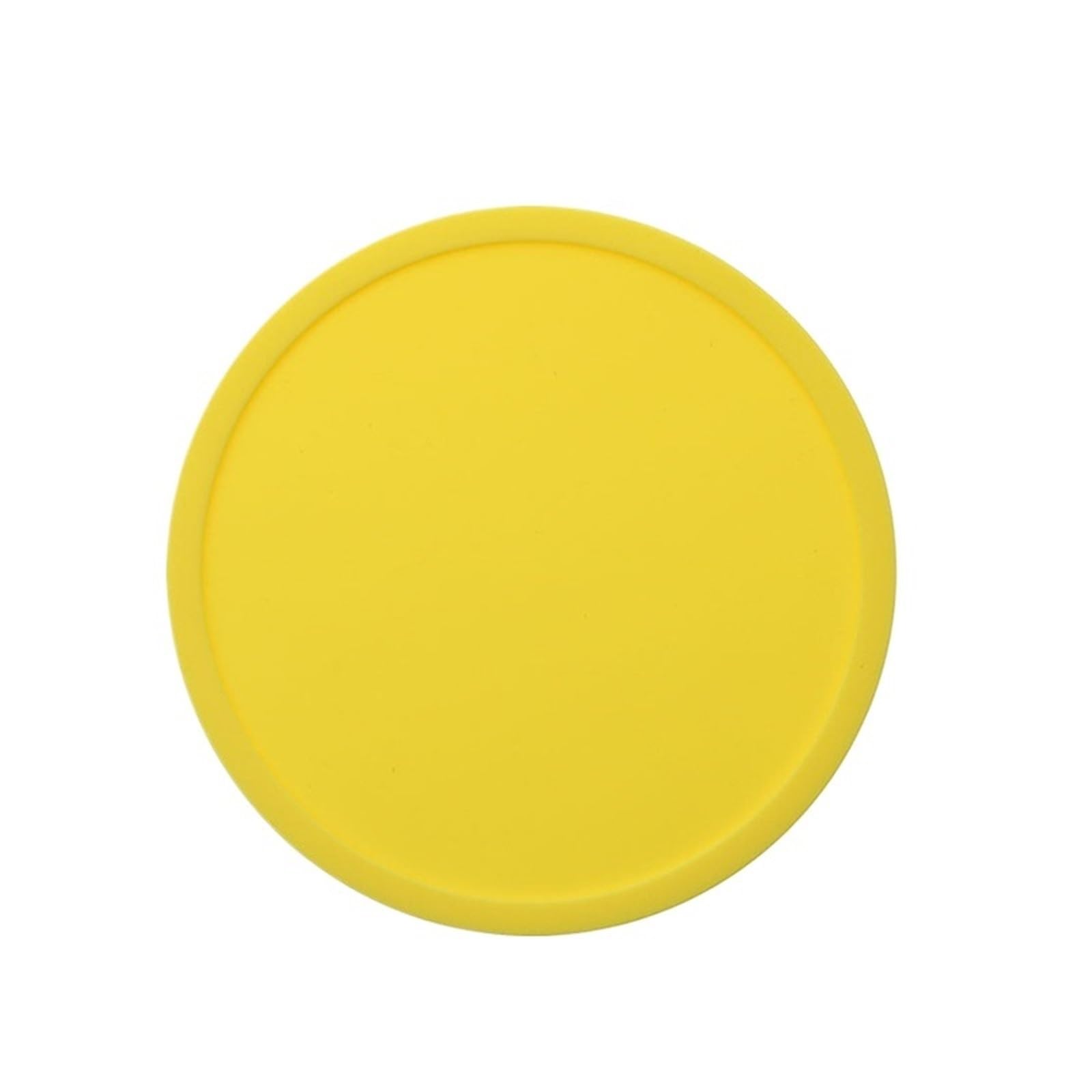 10Pcs 9cm Multifunctional Silicone Circular Coaster Tea Cup Table Anti Scalding Fouling Slip for Cap(Color4)