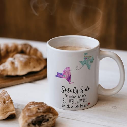 Tazón personalizado para amistad a larga distancia 11 oz miniatura 4