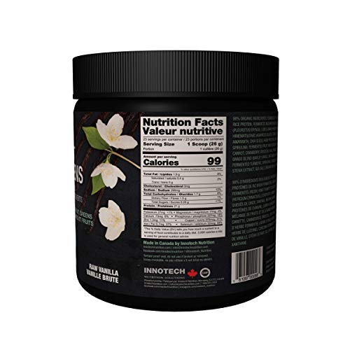 Innotech Nutrition Solutions Fermented Plant Protein & Greens Vanilla, Lightly Sweetened - 600 g - Image 3