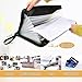 ALAZA Surfing Bulldog Expandable Filing Folder Storage Organiser Box Files, 13 Pockets Zip Filing Folders for Home or Office Documents