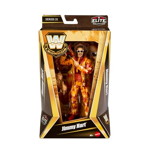 Mattel WWE Elite Action Figure Jimmy Hart Legends with Accessory, HVF58 - image 2