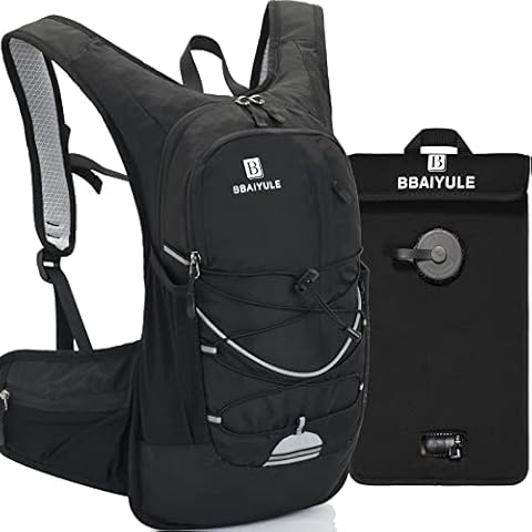 BBAIYULE Trinkrucksack, isolierter Trinkrucksack mit 2 l BPA-freier Wasserblase Cover