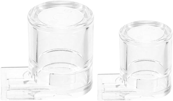 ORFOFE 2pcs Acrylic Ant Water Feeder Bowl Reptile Feeding Dish Pet Supplies Base Cat Bowl Small Animal Feeder Dispenser