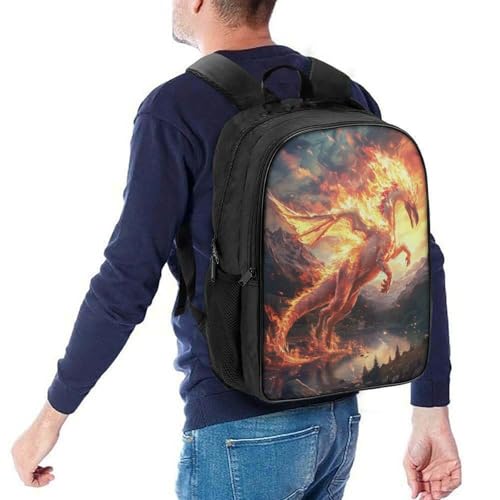 Mochila guardería pequeña Flame Pterosaur para el regreso a clases preescolar y excursiones 5