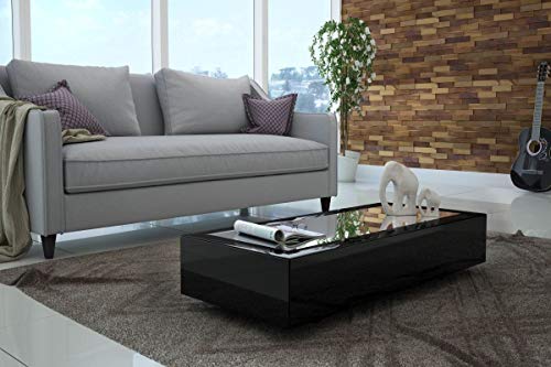 Mesa de Centro Espelhada Preta TB74 - Dalla Costa