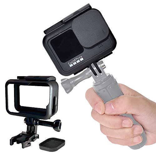 GLIDER GoPro ゴープロ用 アクセサリー HERO13/HERO12/11/10/9Black用 ネイキッドフレーム 保護フレーム レンズカバー付き ボタン操作 充電可能 GLD5147MJ122