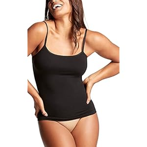 Yummie womens Seamless Convertible Camisole Shapewear Top, Black, Large-X-Large US