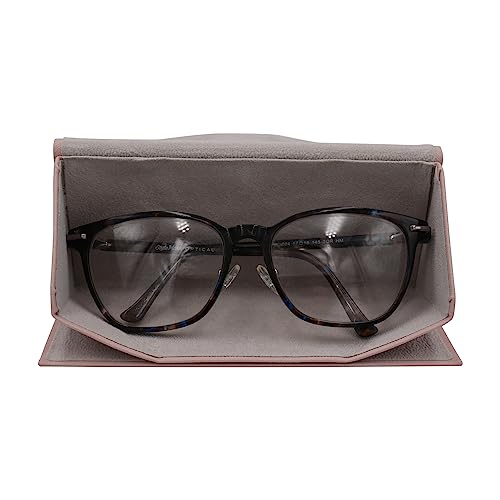 Image of Real Sic Glasses Case for Men and Women - Magnetic Folding Hard Shell Sunglass Holder - Inspired by Solid Color