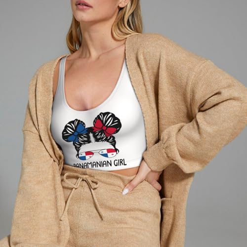 Women Sports Bra Yoga Vest Sleeveless U Back Bralettes Tank Racerback Underwear Crop Tops Removable Pads Bras 6