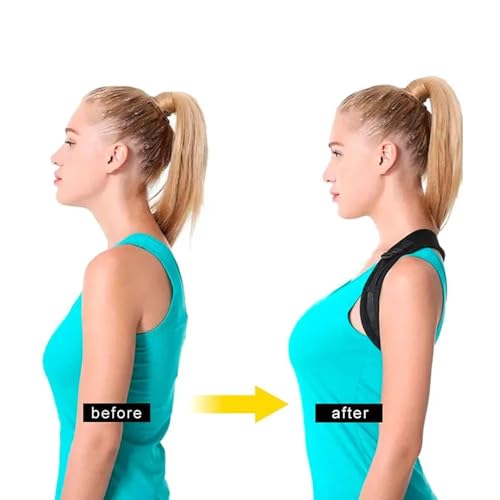 Colete Corretor Postural Magnético Imã Frontal Unissex Ajustável Ortopédico Confortável