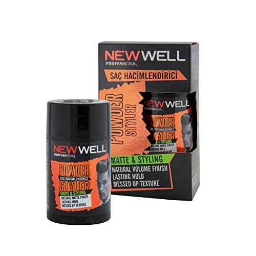 New Well Hair Volumizer Powder Styler Matte - Natural Volume Finish - Styling