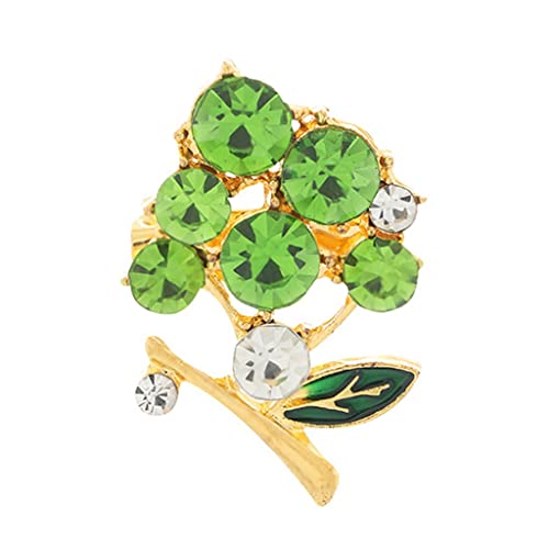 Broche raisin vert japonais et coréen petit accessoire épingle à revers