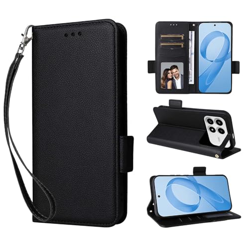 For DOOGEE Note56 / Note56 Pro / Note56 Plus �p �P�[�X �J�o�[ �蒠�^ ���z�^ �X�}�z�P�[�X KONXISA ���烌�U�[�[+TPU�f�� �v�̎��� �T�C�h�}�O�l�b�g�J�� �J�[�h���[ �X�^���h�@�\ �����Y�ی� ��