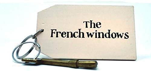 Angelic Hen French Windows Key Ring- 10 x 5.5 cm GREAT GIFT IDEA