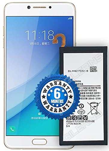 Image of THE BATTERY STORE OriginaI EB-BC700ABE Battery for Samsung Galaxy C7 Pro / C7 C7000 C7010 C2018 C701F battrey with 6 Months Warranty and High Capacity Battery Backup Battery(for Samsung C7 PRO)