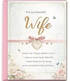 Mcduldul Mother's Day Card for Wife, Heartfelt...