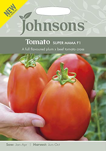 Johnsons - Vegetable - Tomato - Super Mama F1-10 Seeds