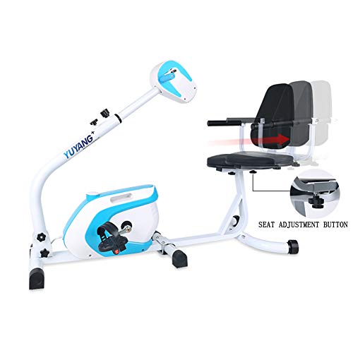 Image of Electric Rehab Exercise Bike Machine Powerful Rehab Bike Pedal Electric Trainer Electric Pedal Exerciser for Legs Arms and Knees (E) (F)