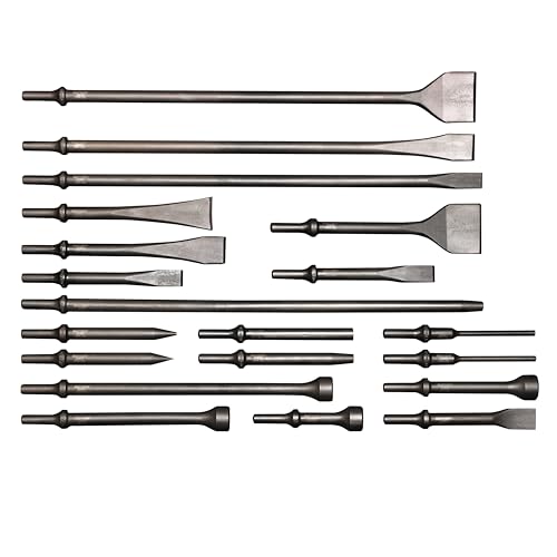 Image of Mayhew Tools 32090F Pneumatic Tool Set, 20-Piece, Black Oxide Finish