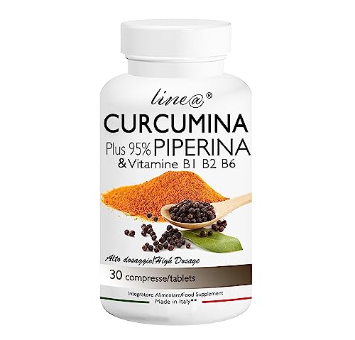 Piperina: che cos'è, a cosa serve, proprietà e benefici migliori integratori, controindicazioni 3 CURCUMINA Plus 95% | CURCUMINOIDI 950 MG | 100%...