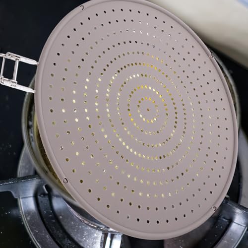Filtre huile réutilisable en silicone pour éviter les projections