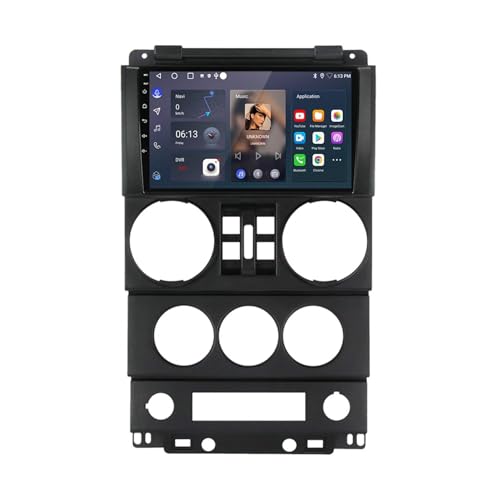 Radio Coche Pantalla Jeep Compass Evita Distracciones con Mandos Volante Bluetooth y Espejo Link