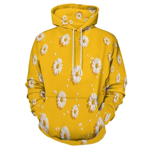 Sweat à capuche imprimé fleurs pour rompre avec la monotonie des pulls unis
