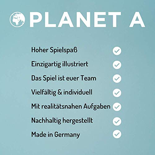 DENKRIESEN - Planet A | Das nachhaltige Kartenspiel für Jung und Alt | Gemeinsam die Welt retten | Umweltfreundlich & lehrreich | Perfekte Geschenkidee für Familien und Freunde | Ab 8 Jahren – Bild 8