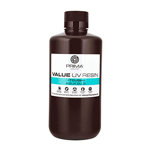 PrimaCreator Value Resistente UV Resin (ABS Like) - 1000 ml - Aqua Azul Cover