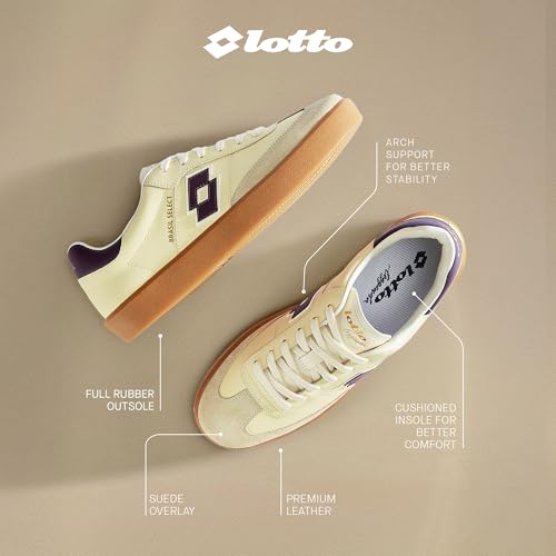 Image of Lotto Men Brasil Select OG Leather Sneakers