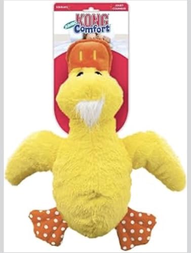 Plush Comfort Duck Jumbo Dog Toy XL for All Breed Sizes - Colors May Vary