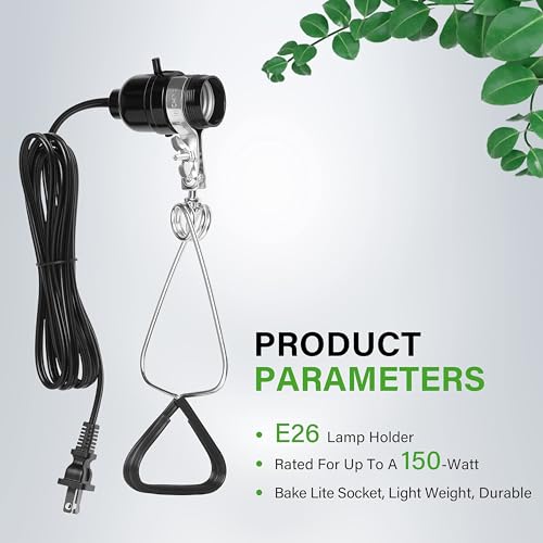 Simple Deluxe HIWKLTCLAMPSOCKETX4-C E26 Clamp Light Socket thumb #2