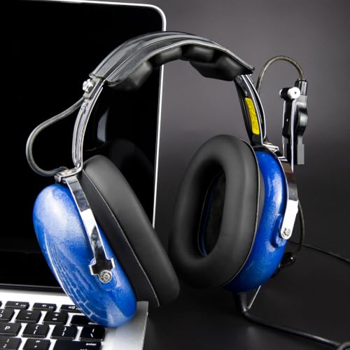 SOULWIT Replacement Earpads para David Clark H10-60/H10-20/H10-13.4/H10-76/H10-30/H10-13S, Almohadillas con cuero proteico suave y espuma viscoelástica de alta densidad - Negro miniatura 3