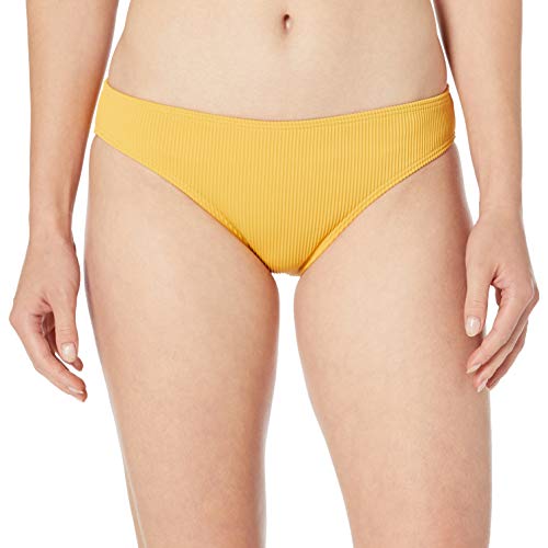 Roxy Women's Print Beach Classics Fashion Full Swim Bottom, Mineral Yellow, L