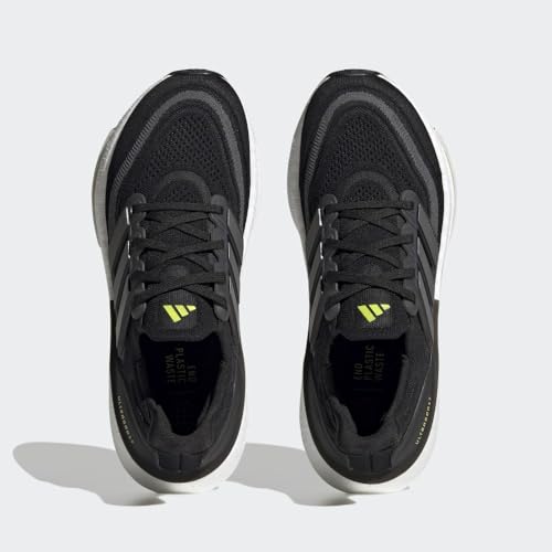 Image of adidas Womens Ultraboost Ultra Boost Light Running Sneakers Shoes - Black