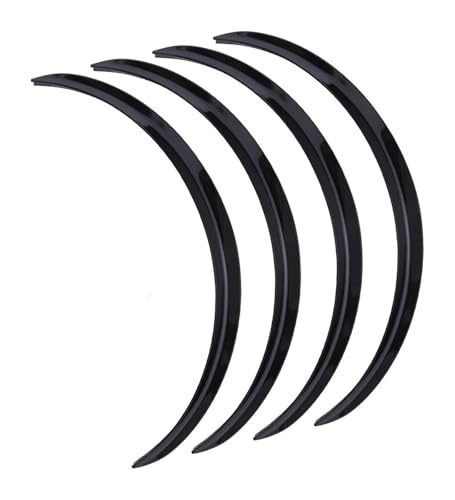 Elegantes arcos de rueda negro brillo de 73 cm para Focus y Edge 2